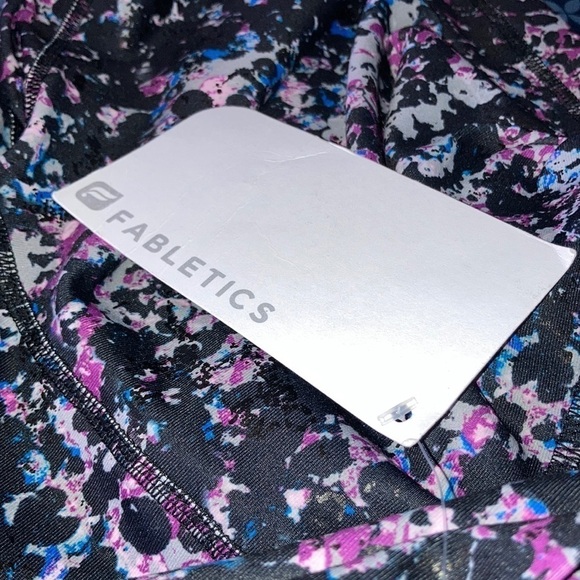 Fabletics Lisette High Waisted Printed Power Hold THE UP AND COMING Size L - Picture 7 of 8
